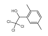 2,2,2-trichloro-1-(2,5-dimethyl-phenyl)-ethanol结构式