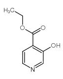3-羟基吡啶-4-羧酸乙酯结构式