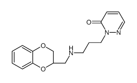 2-[3-[[(3R)-2,3-dihydro-1,4-benzodioxin-3-yl]methylamino]propyl]pyridazin-3-one Structure