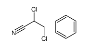 2,3-Dichloropropanenitrile-benzene (1:1)结构式