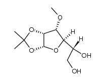 1-[6-methoxy-2,2-dimethyl-(3aR,5R,6R,6aR)-perhydrofuro-[2,3-d][1,3]dioxol-5-yl]-(1R)-ethane-1,2-diol Structure