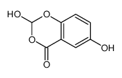 2,6-dihydroxy-1,3-benzodioxin-4-one结构式