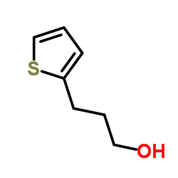 3-(2-噻吩基)-1-丙醇结构式