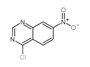 4-氯-7-硝基喹唑啉结构式