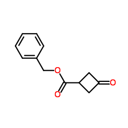 3-氧代环丁烷甲酸苄酯结构式