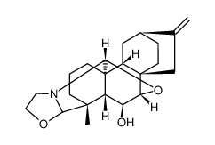 15,23-Dideoxy-19,23-epoxy-6β-hydroxyajaconine结构式