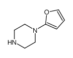 Piperazine, 1-(2-furanyl)- (9CI) Structure