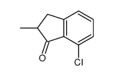 7-Chloro-2-methyl-1-indanone Structure