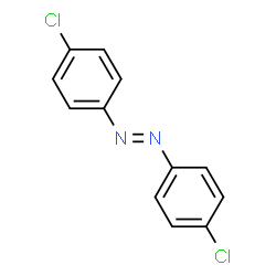 (E)-4,4'-Dichloroazobenzene结构式