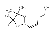 (Z)-1-乙氧基-2-硼酸频哪醇酯结构式