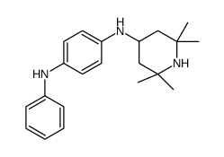 1,4-Benzenediamine,N1-phenyl-N4-(2,2,6,6-tetramethyl-4-piperidinyl)- Structure