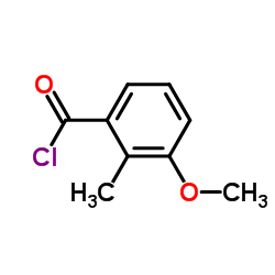 2-甲基-3-甲氧基苯甲酰氯结构式