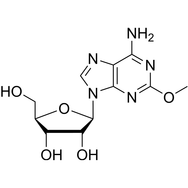 2-甲氧基腺苷结构式