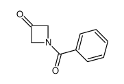 1-苯甲酰基氮杂丁烷-3-酮结构式