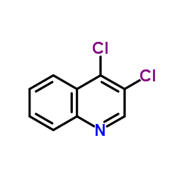 3,4-二氯喹啉结构式