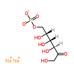 Disodium 6-O-phosphonato-D-fructose Structure
