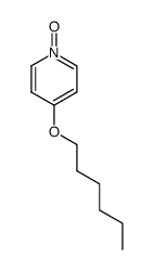 Pyridine, 4-(hexyloxy)-, 1-oxide (8CI,9CI)结构式