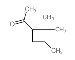 Ethanone,1-(2,2,3-trimethylcyclobutyl)- Structure