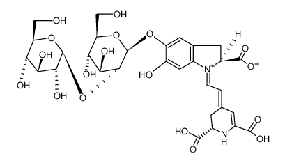 betanidin 5-O-β-sophoroside Structure