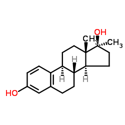 Methylestradiol Structure