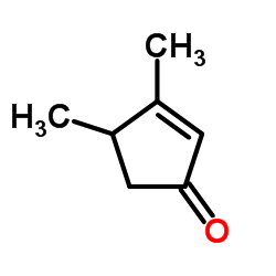 3,4-Dimethyl-2-cyclopenten-1-one structure