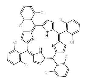 四(3,4-二氯苯基)卟吩结构式