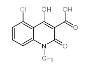 5-CHLORO-1,2-DIHYDRO-4-HYDROXY-1-METHYL-2-OXO-3-QUINOLINE CARBOXYLIC ACID picture