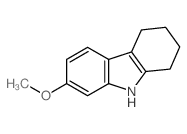 2-methoxy-6,7,8,9-tetrahydro-5H-carbazole结构式