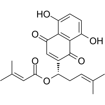 Beta,beta-Dimethylacrylalkannin Structure