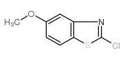 2-氯-5-甲氧基苯并噻唑结构式