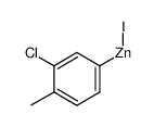 3-氯-4-甲苯基碘化锌结构式