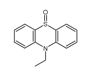 N-ethylphenothiazine sulfoxide Structure