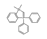 triphenyl(trimethylsilylmethylidene)-λ5-phosphane结构式