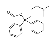 3-[3-(Dimethylamino)propyl]-3-phenyl-1(3H)-isobenzofuranone结构式
