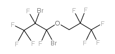 1,2-DIBROMOPENTAFLUOROPROPYL 2,2,3,3,3-PENTAFLUOROPROPYL ETHER Structure