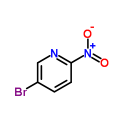 5-溴-2-硝基吡啶结构式