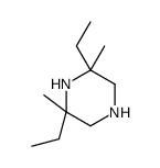 2,6-diethyl-2,6-dimethylpiperazine结构式