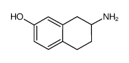 7-Amino-5,6,7,8-tetrahydro-2-naphthalenol Structure