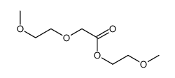 2-methoxyethyl 2-(2-methoxyethoxy)acetate Structure