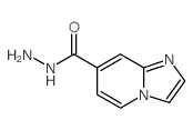 Imidazo[1,2-a]pyridine-7-carbohydrazide结构式