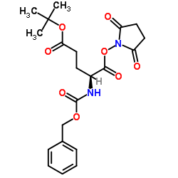 Z-谷氨酸(OtBu)-OSu结构式
