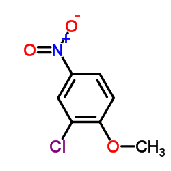 2-Chloro-4-nitroanisole Structure