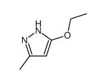 5-ethoxy-3-methyl-1H-pyrazole(SALTDATA: HCl)结构式
