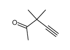 4-Pentyn-2-one, 3,3-dimethyl- (9CI) picture
