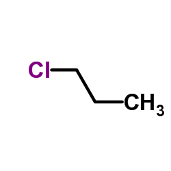 1-Chloropropane Structure