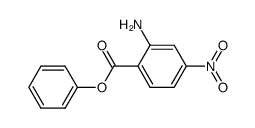 2-Amino-4-nitrobenzoic acid phenyl ester Structure