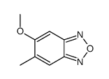 2,1,3-Benzoxadiazole,5-methoxy-6-methyl-结构式