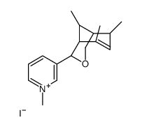 1-methyl-3-(2,4,9-trimethyl-7-oxabicyclo[3.3.1]non-3-en-6-yl)pyridin-1-ium,iodide结构式