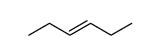 3-己烯(顺反异构体混合物)结构式