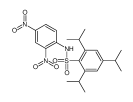 N-(2,4-dinitrophenyl)-2,4,6-tri(propan-2-yl)benzenesulfonamide Structure